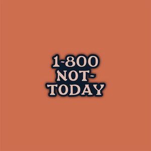 1-800 Large Sticker