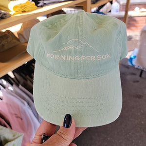 Morning Person Twill Cap