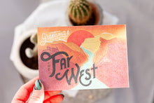 Load image into Gallery viewer, Far West Postcard
