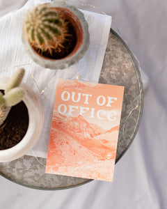 Out of Office Postcard