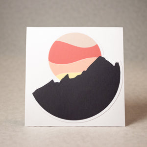 Sunset Sneffels Sticker