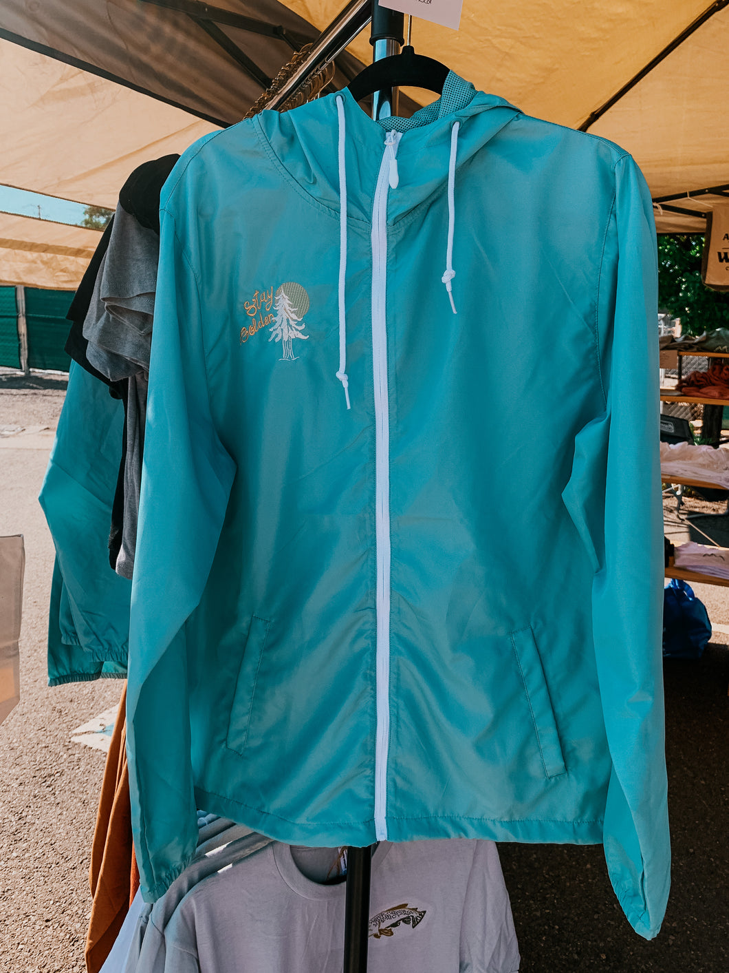 Golden Windbreaker