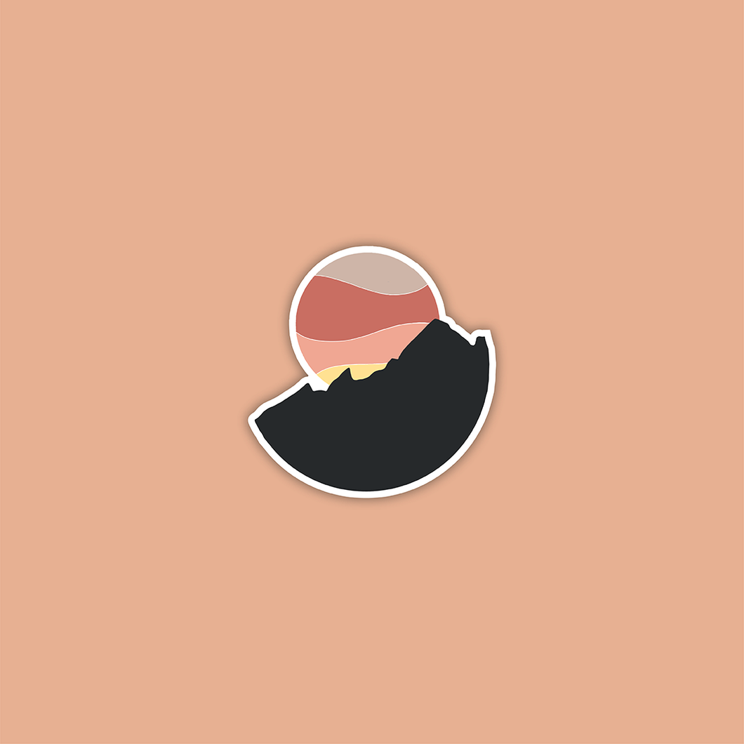 Sunset Sneffels Sticker